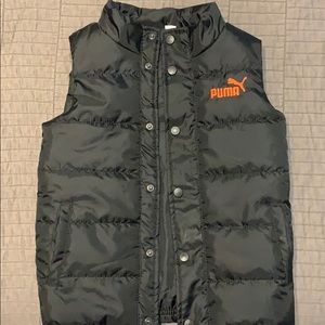 Boys Puma puffer vest